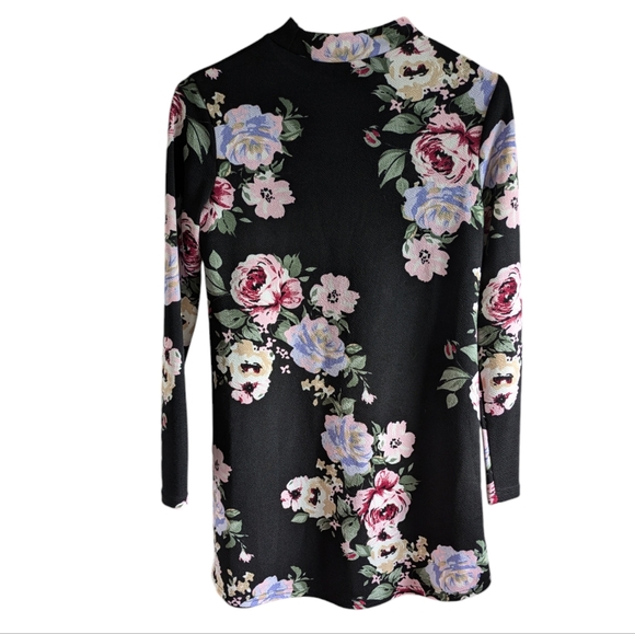 Flower Print Top & Leopard Print Leggings For Girls 11-12y - Picture 2 of 4